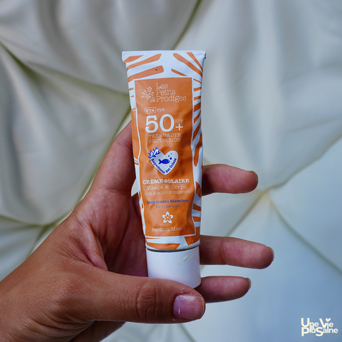 Crème solaire SPF50 | Monoï | 50mL ou 100mL | Les Petits Prödiges
