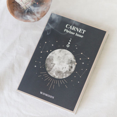 Carnet | Pleine lune | Rituel de Lâcher Prise et GratitudeLIVRESUneViePlusSaine