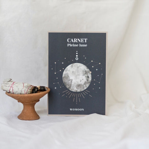 Carnet | Pleine lune | Rituel de Lâcher Prise et GratitudeLIVRESUneViePlusSaine