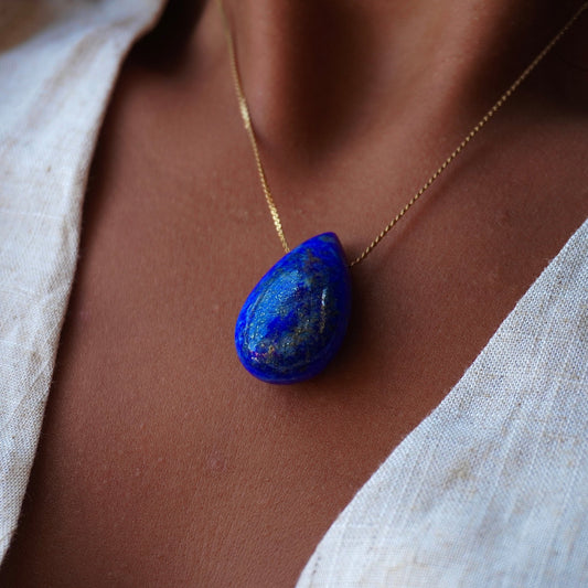 Le pendentif du savoir | Lapis lazulipendentifUneViePlusSaine