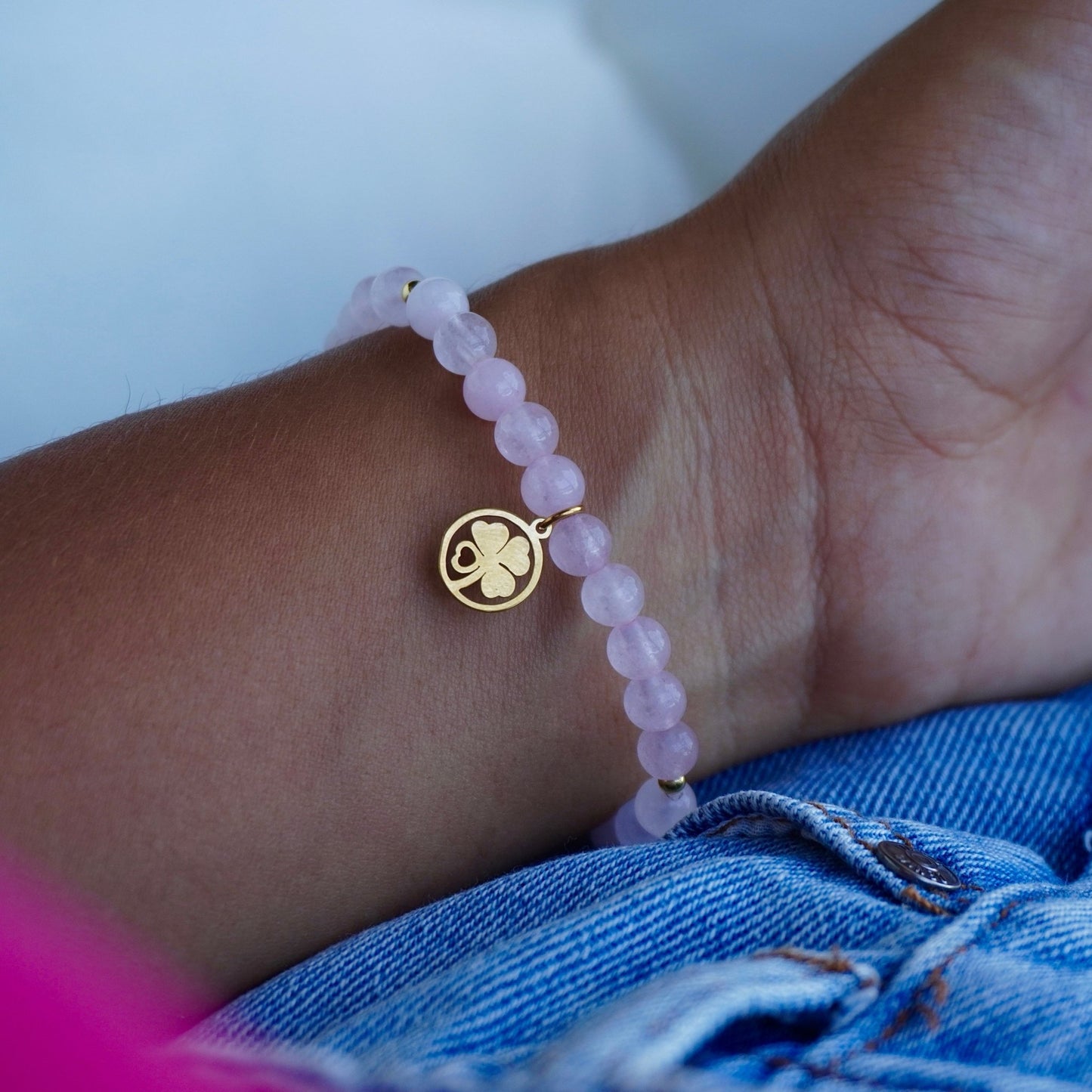 Le Bracelet de l’amour | Quartz RosepierreUneViePlusSaine