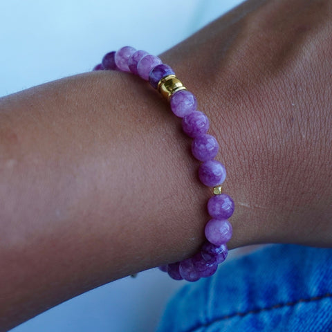 Le Bracelet de l’amour et de la bienveillance | LépidolitepierreUneViePlusSaine