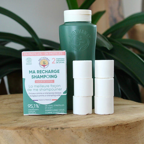 LOT | Shampoing à Diluer + Flacon Rechargeable | 270mlUneViePlusSaine