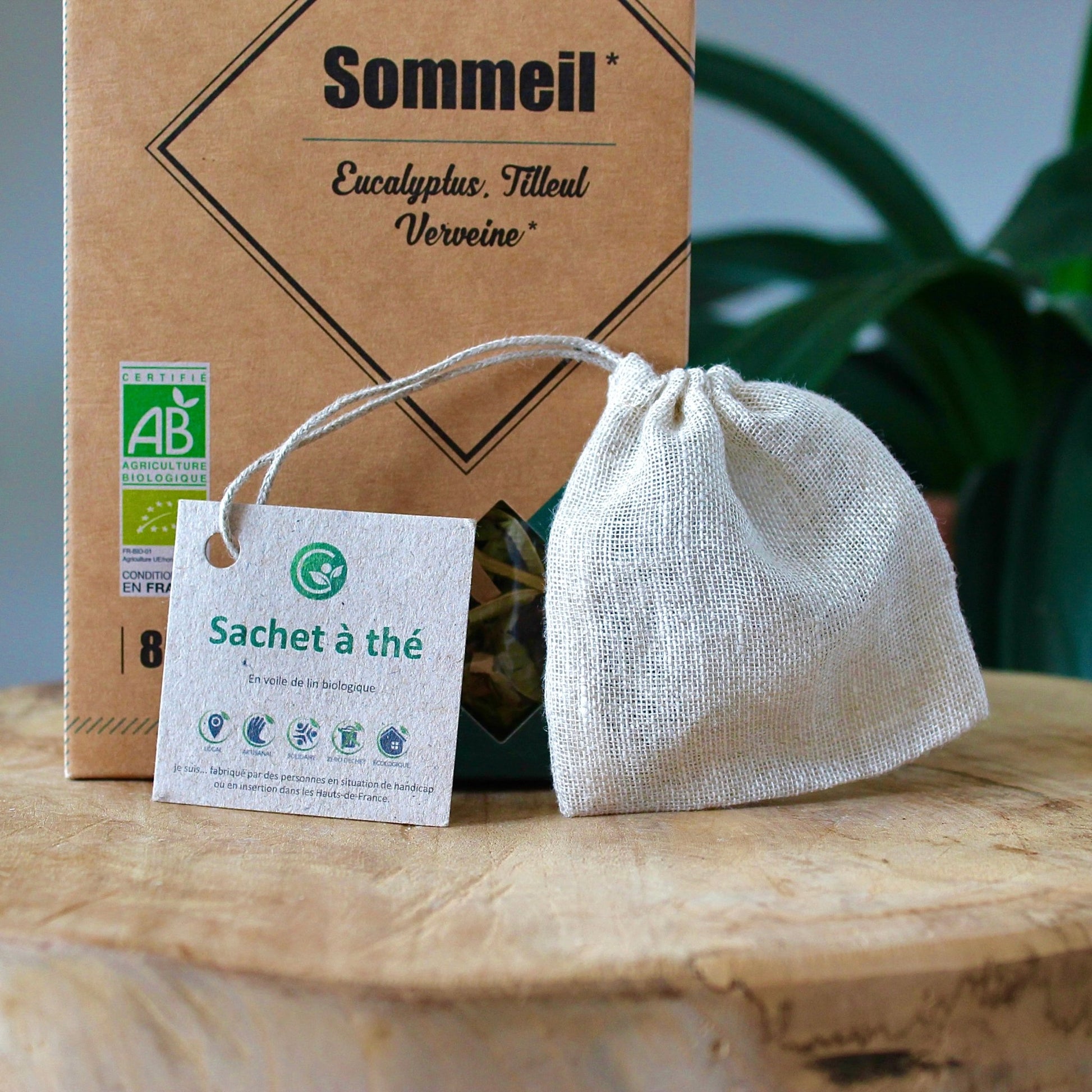 Sachet à thé | Lin biologiqueSachet en linUneViePlusSaine