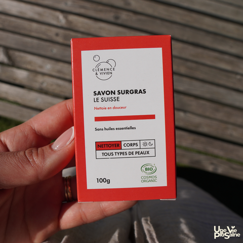 Savons solides saponifiés à froid | 4 variantes | 100g