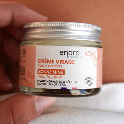 Crème visage nourrissante | Peaux sèches à très sèches | Endro | 50mlSoins peauUneViePlusSaine