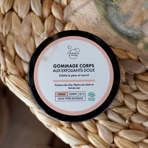 Gommage corps | Exfolie & nourrit | 180gSoins peauUneViePlusSaine
