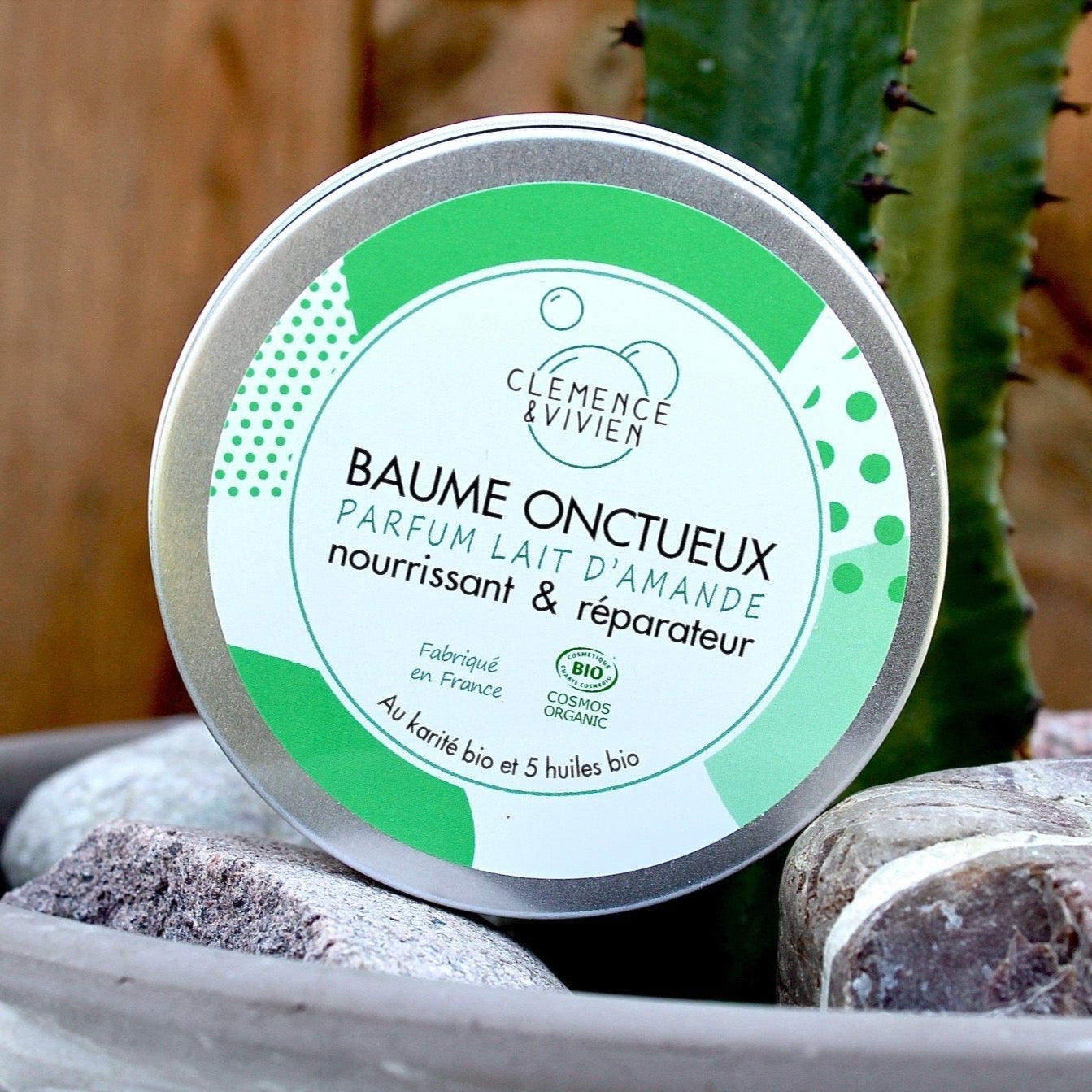 Baume onctueux | Lait d'amande | Clémence & Vivien | 150mLSoins peauUneViePlusSaine