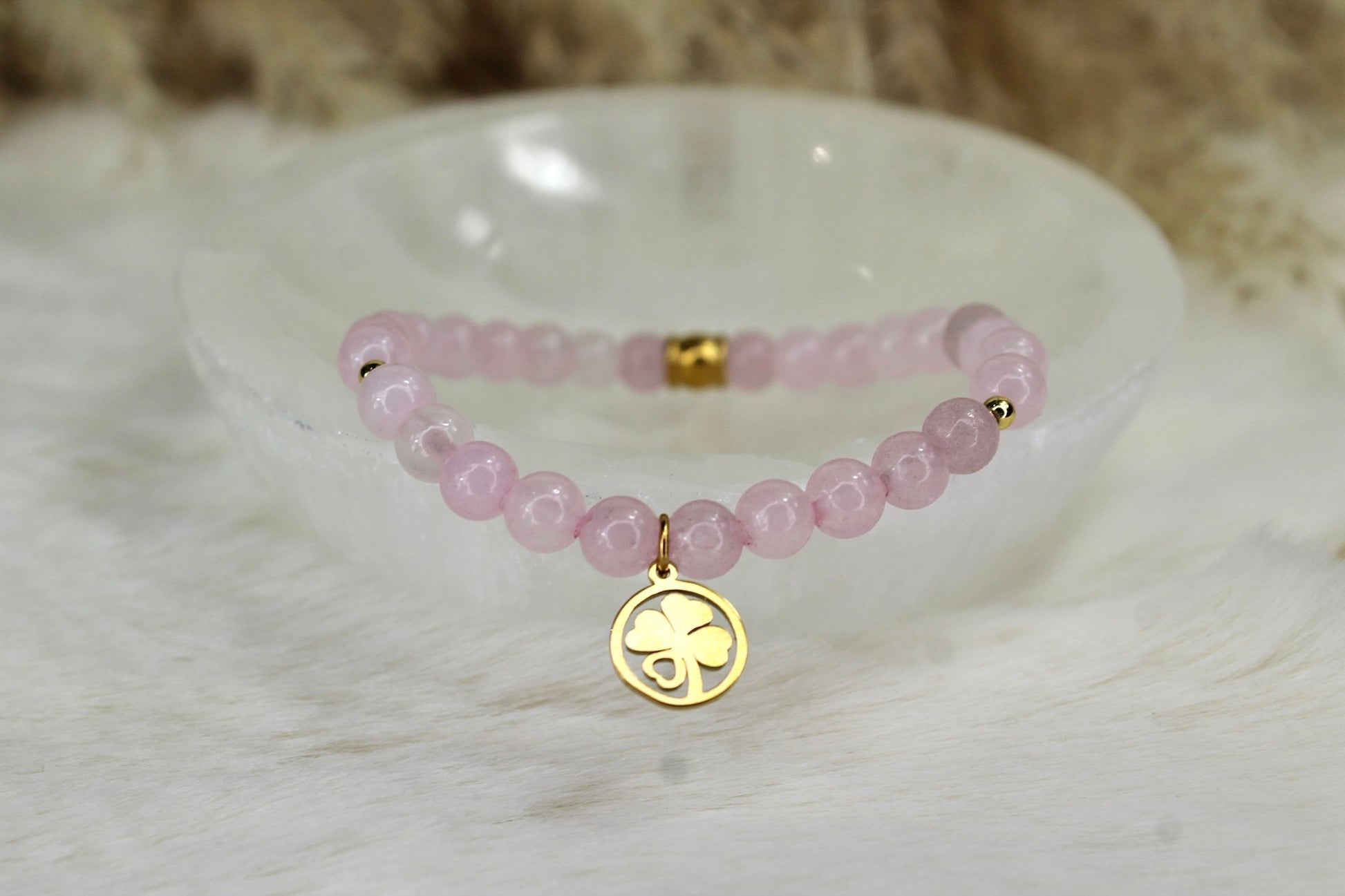 Le Bracelet de l’amour | Quartz RosepierreUneViePlusSaine