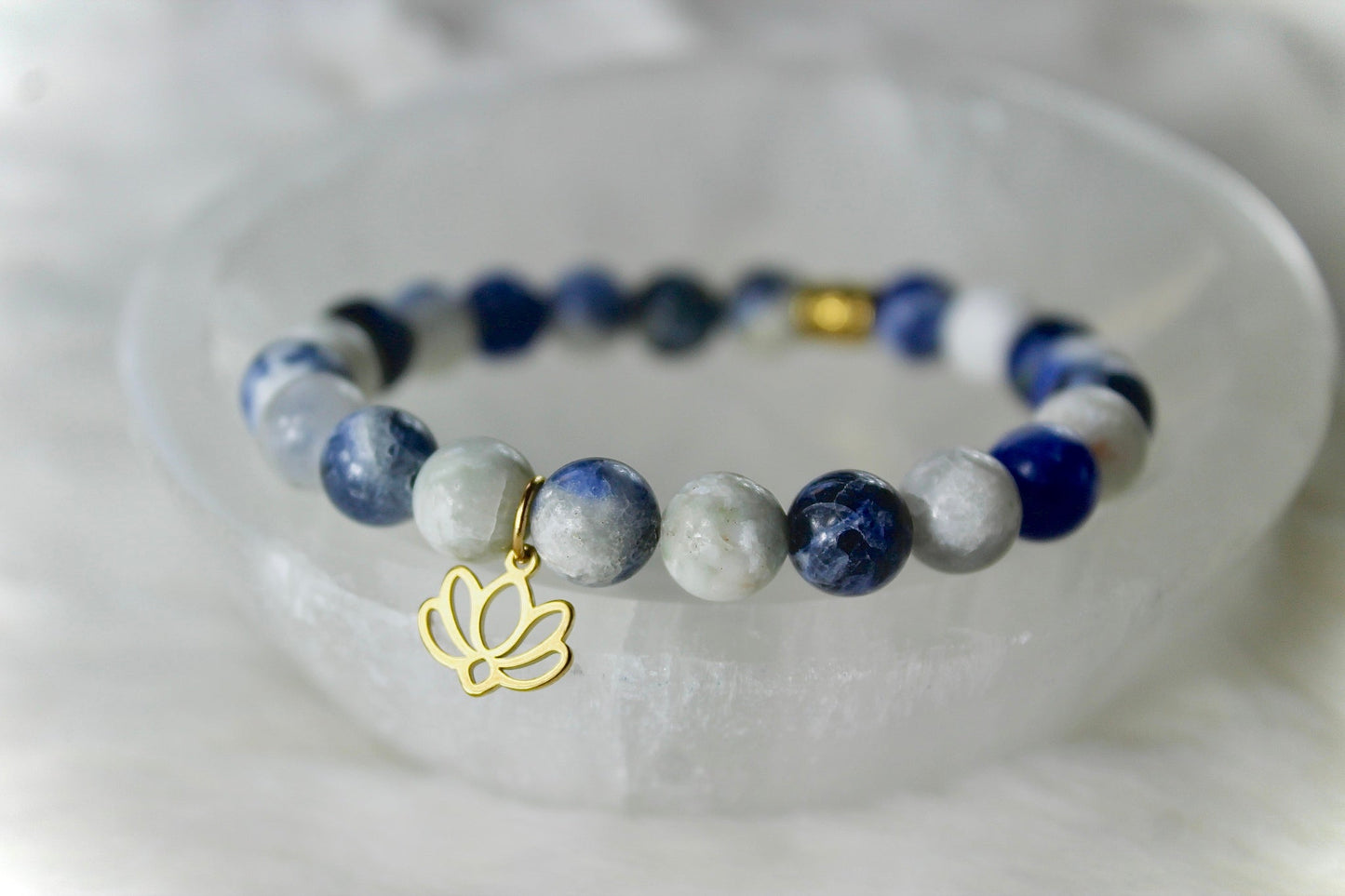 Le bracelet des hypersensibles | Sodalite | OrpierreUneViePlusSaine