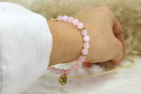 Le Bracelet de l’amour | Quartz RosepierreUneViePlusSaine